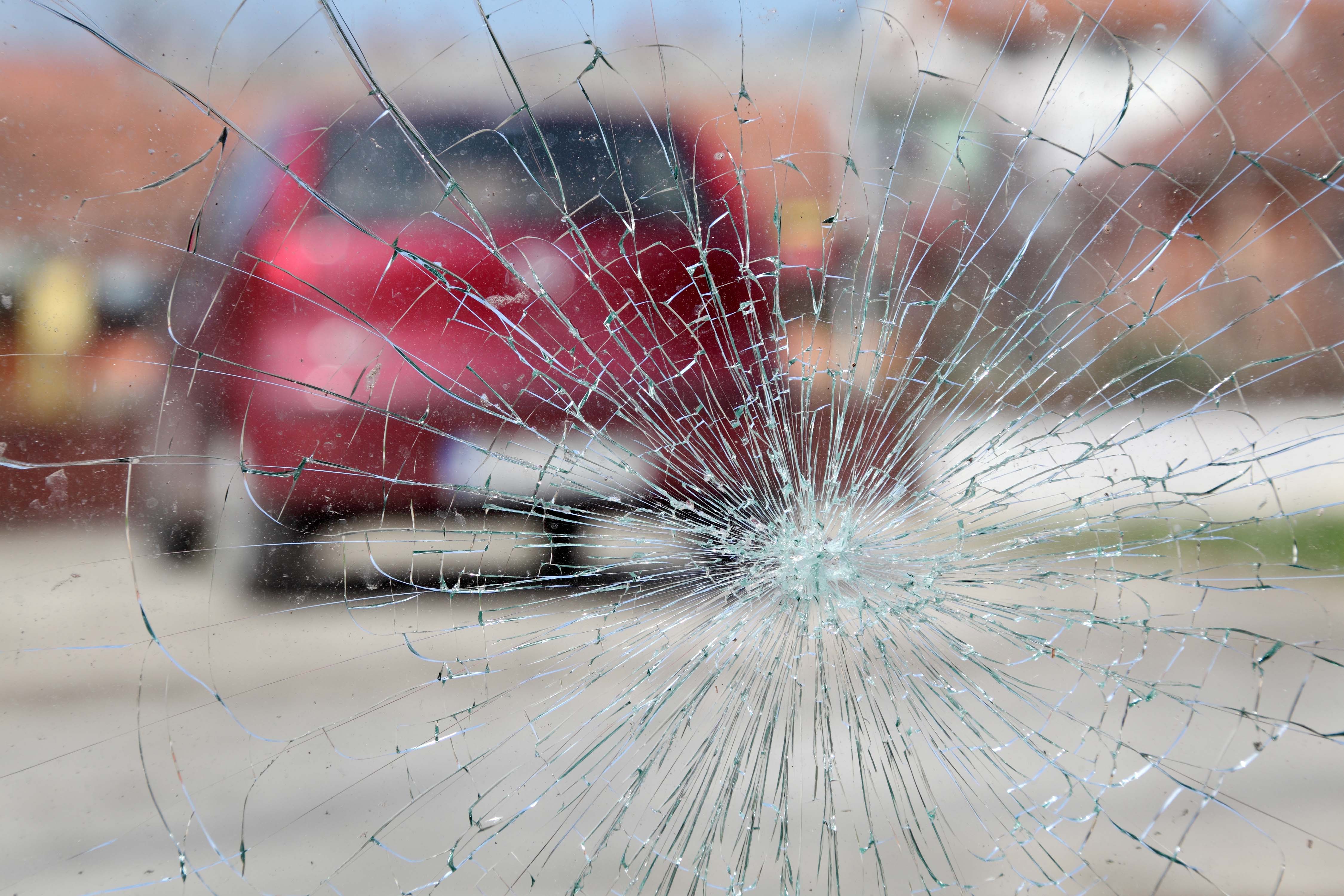 chipped windscreen