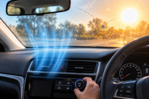 hot windscreen