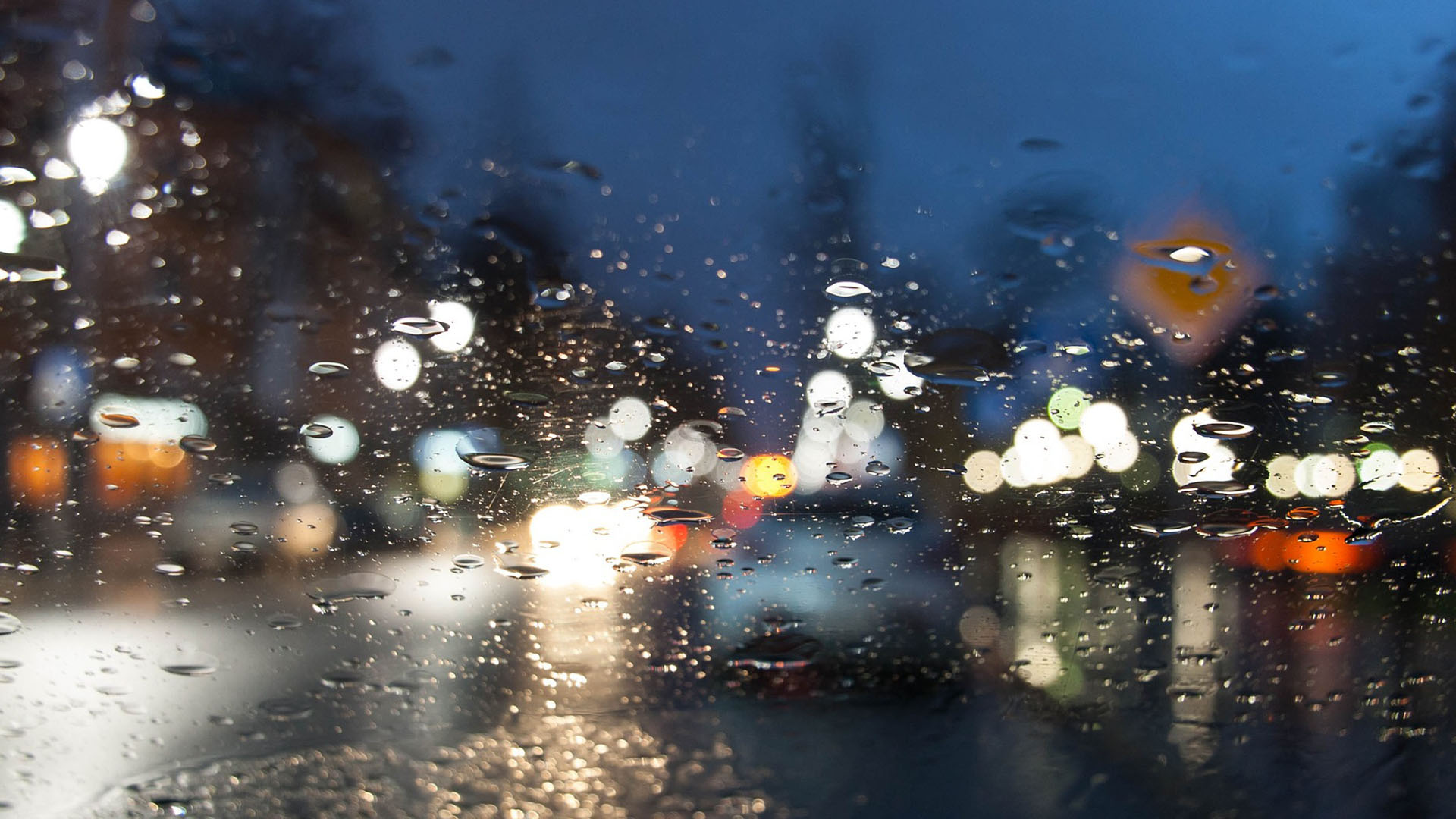 driving in a hailstorm